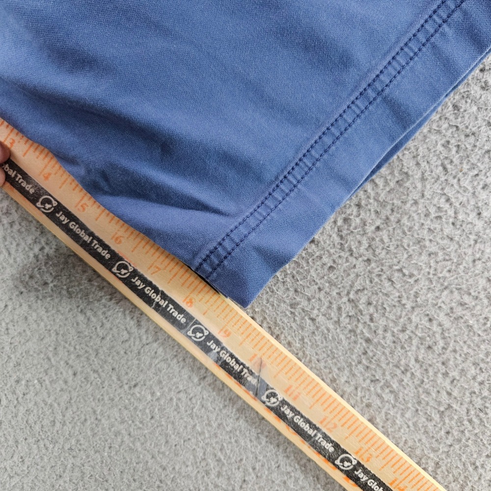Tommy Bahama Boracay Mens Shorts 40 Blue Cotton‎ Blend Flat Front Chino 9 Inseam - Picture 7 of 8